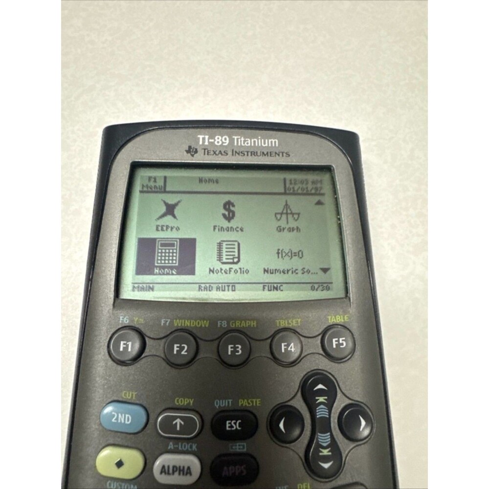 Texas Instruments Ti-89 Titanium Graphing Calculator -Tested - Picture 3 of 8